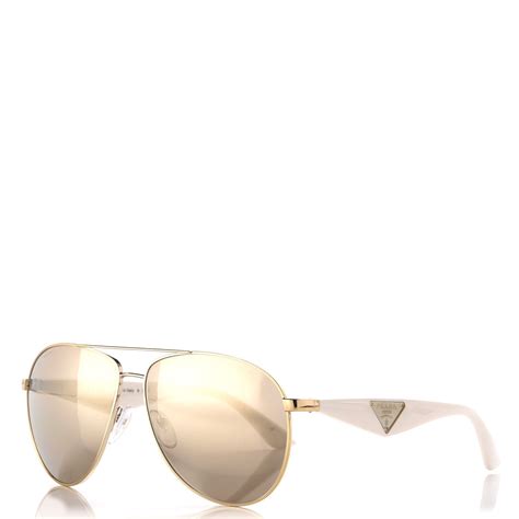 prada sport white sunglasses|prada aviator sunglasses men's.